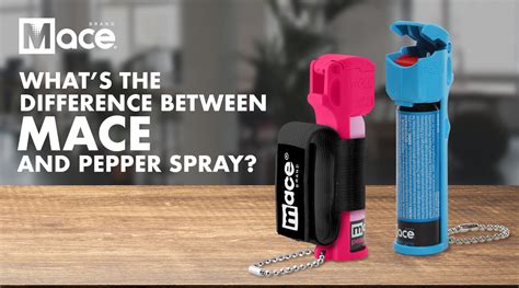 What is the Difference Between Pepper Spray and Mace? And Why Do They Both Sound Like Something You'd Find in a Medieval Kitchen?